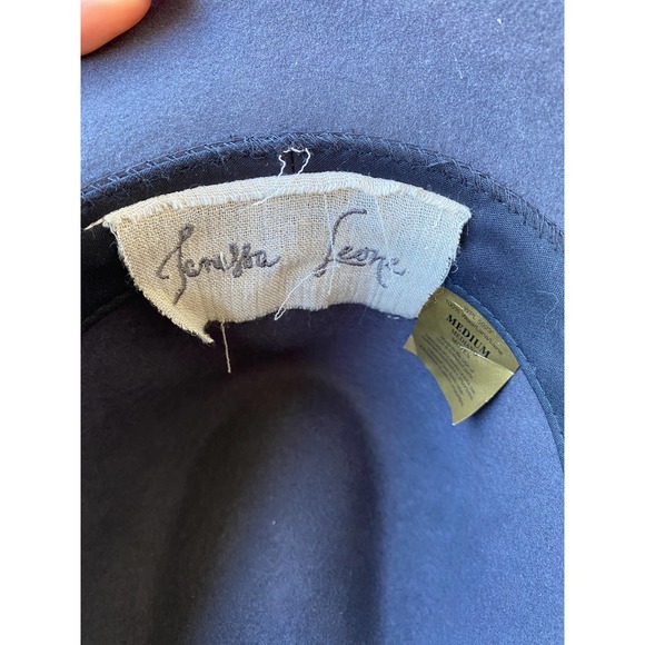 Janessa Leone Darian Wool Felted Hat Grey Medium - Picture 4 of 8